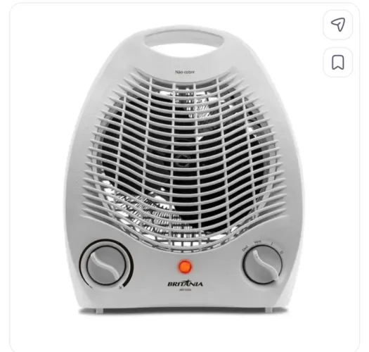 Aquecedor britania 127 volts 