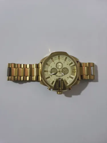 Relógio Diesel Original Dourado - Masculino
