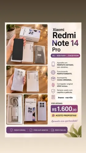 Xiaomi Redmi Note 14 Pro 256Gb