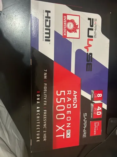 Placa de video sapphire rx5500xt