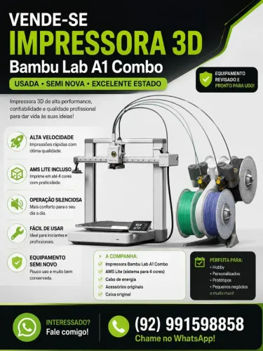 Impressora 3D Bamba A1