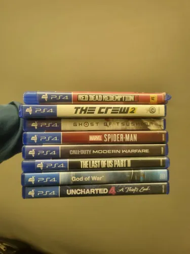 Kit 8 jogos Sucessos ps4 