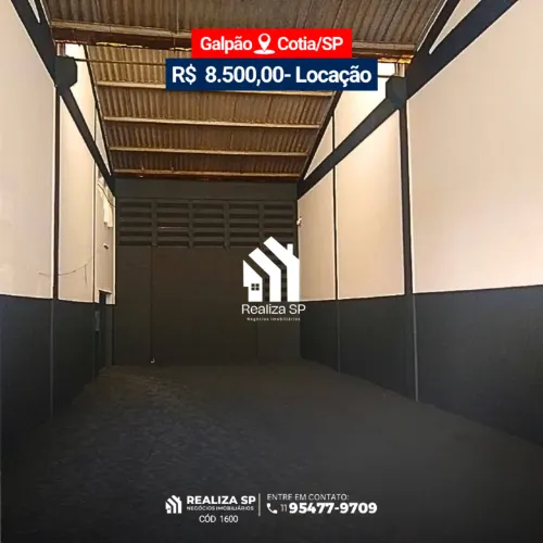 Galpão para locação e venda 290m² Cotia SP