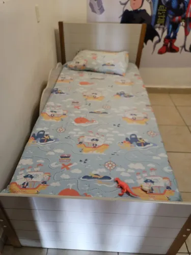 Bi- cama solteiro mdf 