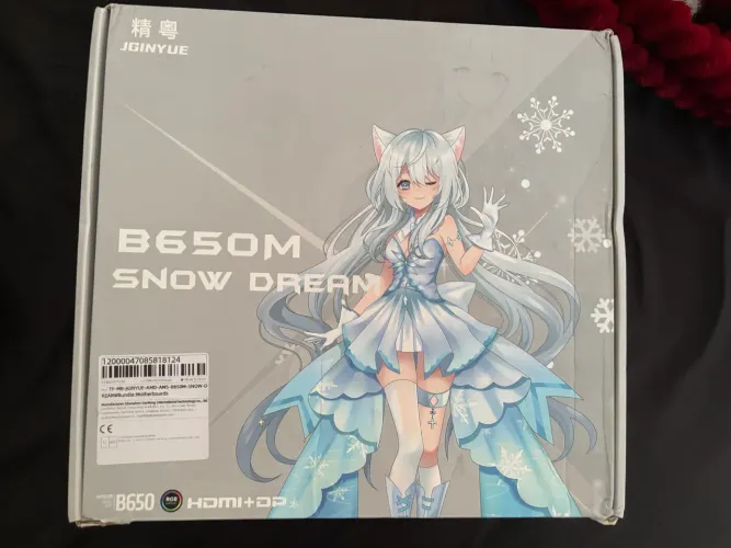 Placa de vídeo b650m snow dream