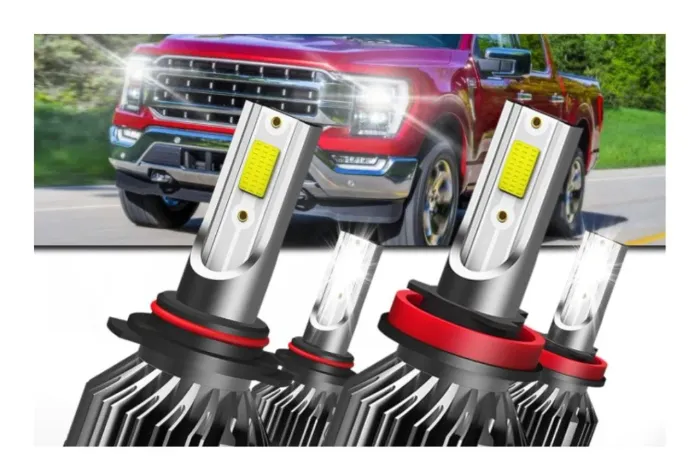 Kit de 4 Lâmpadas LED - SPBRTBUB X102<br>Farol Alto 9005/HB3/H10 + Farol Baixo H11/H8/H9