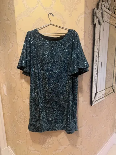 Vestido mob de paetê tamanho g