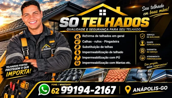 Serviços em telhados
