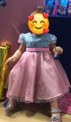 Vestido infantil 1 ano ou mesário