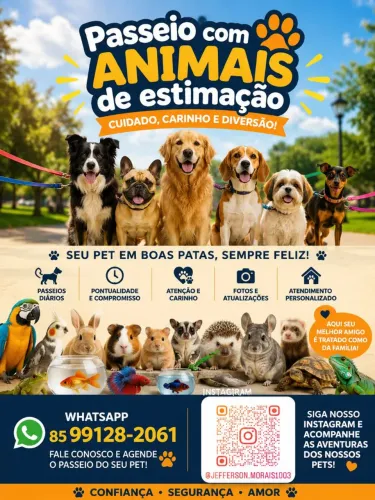 Faço passeios 