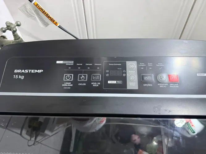 Máquina de lavar roupa Brastemp 15 kilos 110 volts