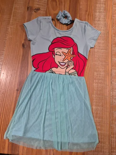 Vestido Pequena Sereia tam. 12