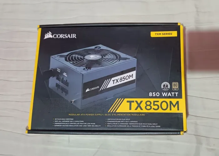 Fonte Corsair TX850M modular 850W