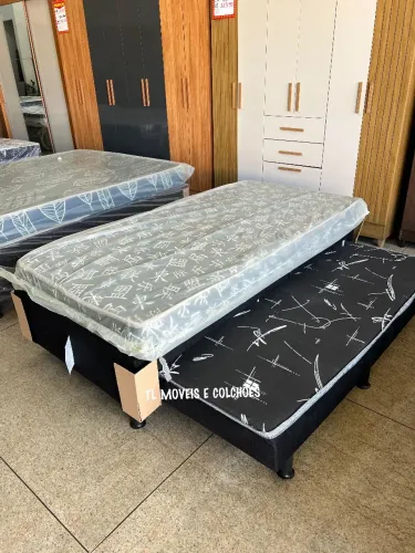 Colchão D33 mais base com auxiliar 