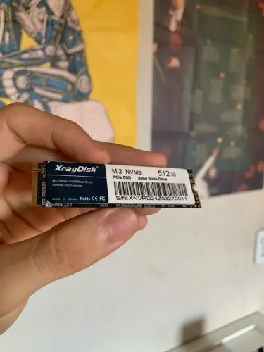 SSD NVMe 512GB para computador compatível