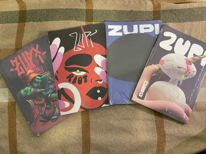 Combo 4 revistas Zupi