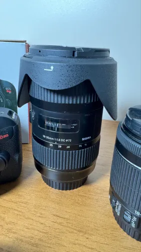 Lente Canon 18-35. F 1.8