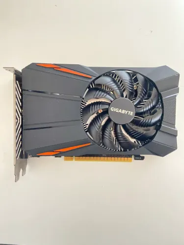 Placa De Vídeo Gigabyte Geforce Gtx 1050 Ti 4gb Ddr5