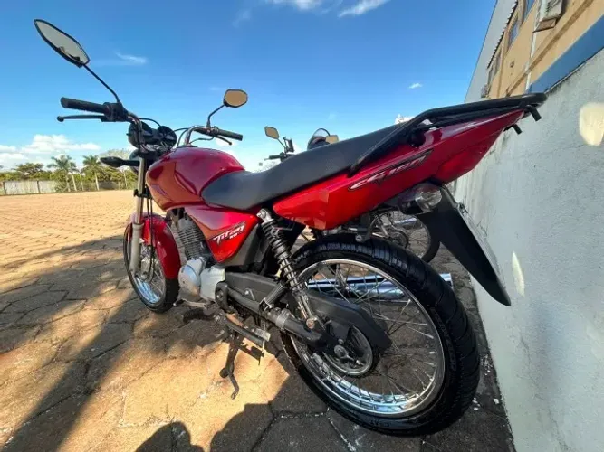 Honda CG 150 JOB, ano 2005, cor vermelha