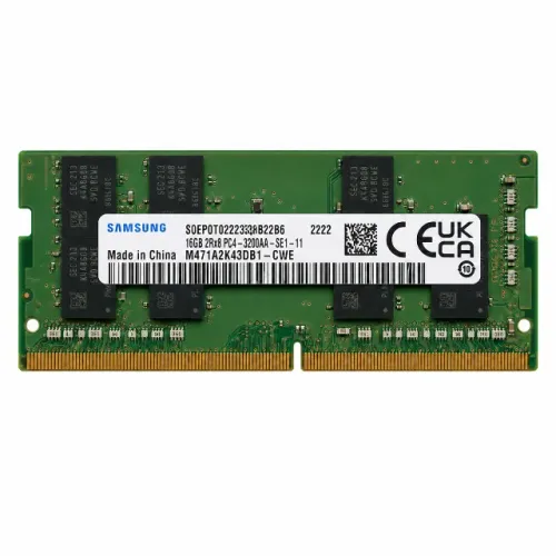 Memória RAM DDR4 Samsung 16GB 3200MHz SO-DIMM - M471A2K43DB1-CWE