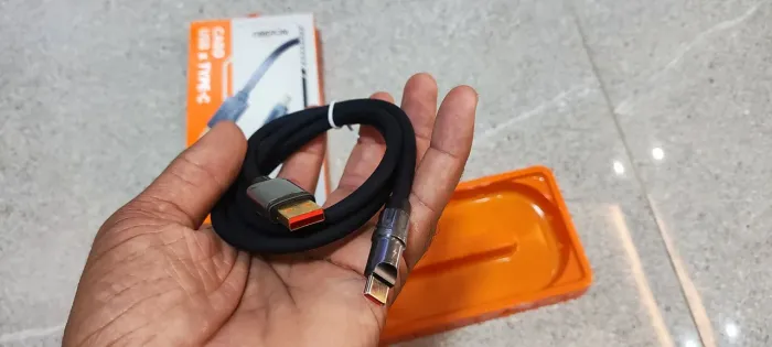 Cabo USB tipo c 60w 1 metro, já é o menor preço