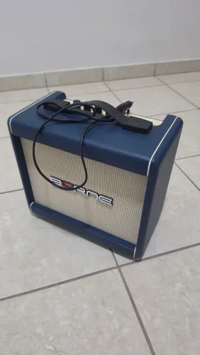 Amplificador Cubo Para Guitarra F60 15w - Azul Borne Bivolt