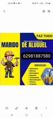 Serviços gerais marido de aluguel 