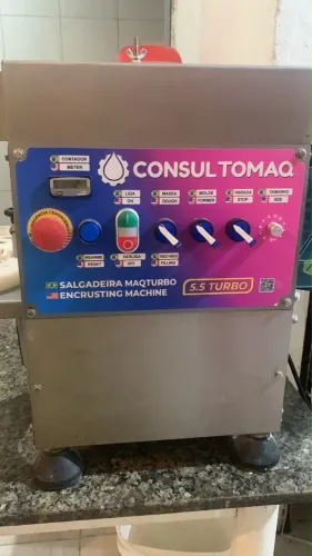 Máquina de fazer salgados Consultomaq