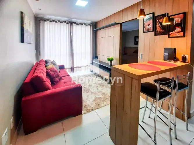 Flat para locação mobiliado no Walk Bueno | 58m² | Setor Bueno.