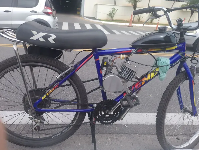 Bike motorizada motor novo