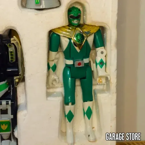 Boneco Power Rangers Dragonzord Green Ranger Bandai Na Caixa