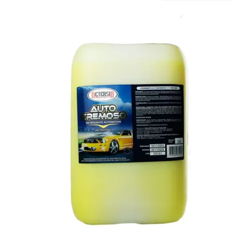 Auto Cremoso Detersid 20L - Shampoo Automotivo Alta Espumação
