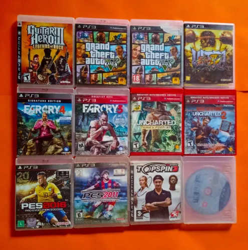 JOGOS DE PS3 EM MÍDIA FÍSICA