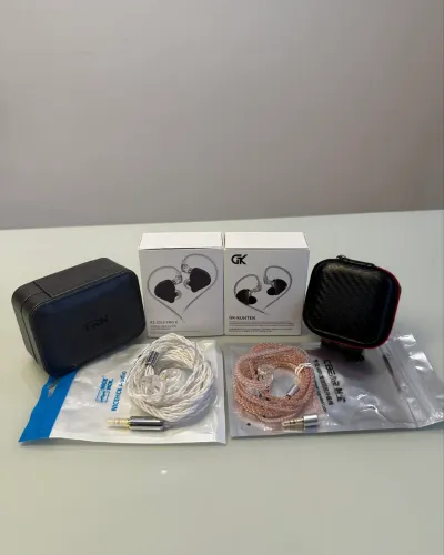 KZ ZS10 PRO X + GK Kunten USB-C + 2 Cabos + 2 Cases