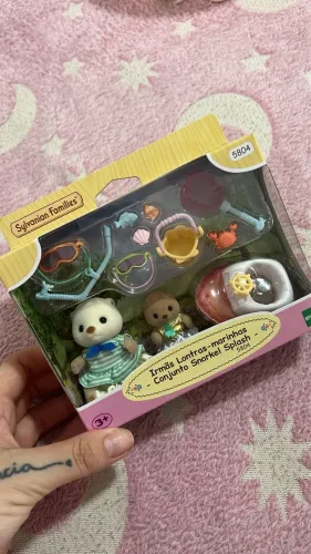 Sylvanian Familles Irmãos Lontras