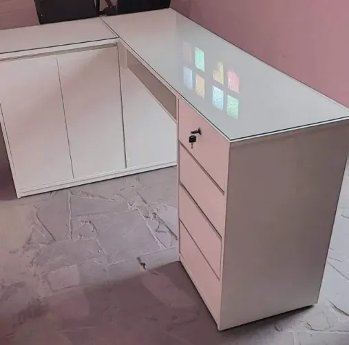 mesa de vidro