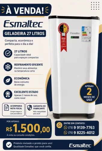 GELADEIRA ESMALTEC