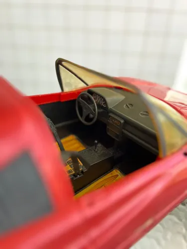 Ferrari da Barbie antiga 