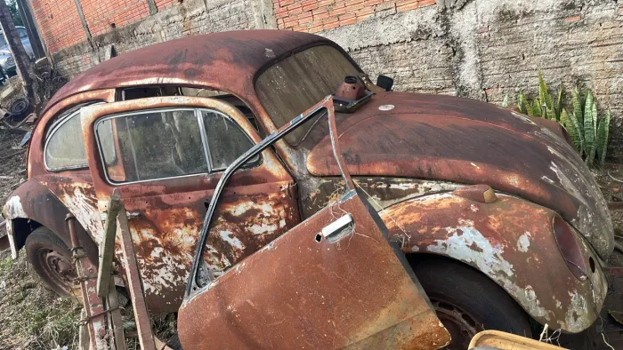 Lata Vw Fusca Antigo 