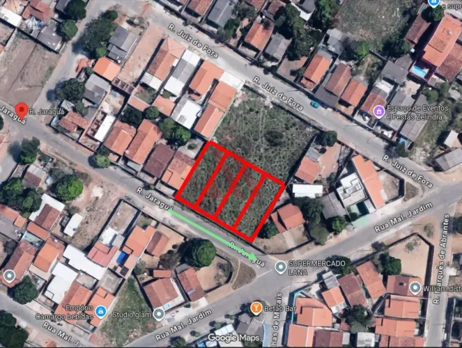 Lote a venda no Setor Jardim Buriti Sereno, Rua Jaraguá com 300m² pronto para construção.