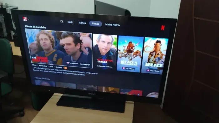 TV Sony Bravia 40" + Smart Box TV Intelbras