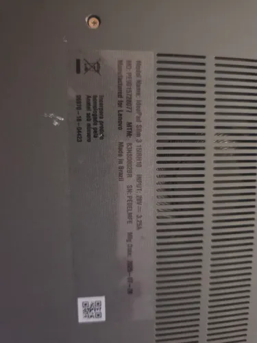 NOTEBOOK LENOVO SOMENTE CARCAÇA
