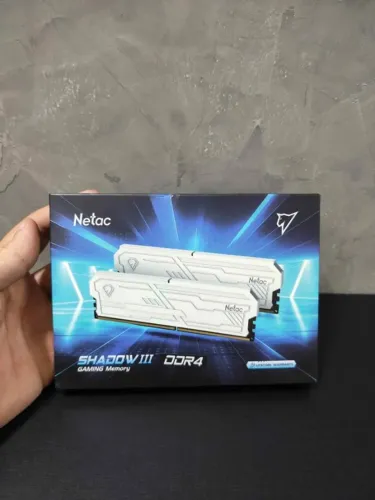 Memória ram Netac 2x8gb 16gb ddr4 3200mhz cl16 [LACRADO]