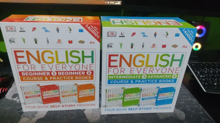English For Everyone Beginner Box Set v1-v4