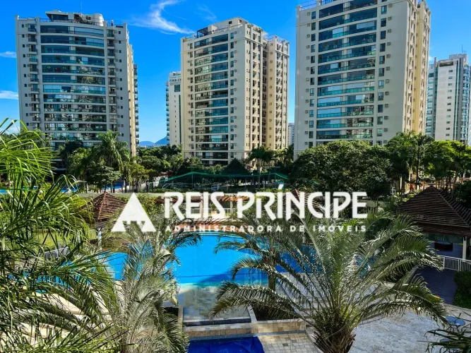 EXCELENTE APARTAMENTO MOBILIADO COM 2 QUARTOS PARA ALUGAR NA BARRA DA TIJUCA | PENÍNSULA M