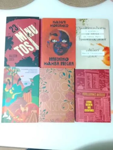 Lote especial editora TAG 6 livros