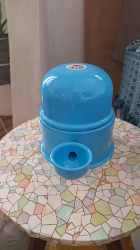 Bebedouro de alumínio para pet.