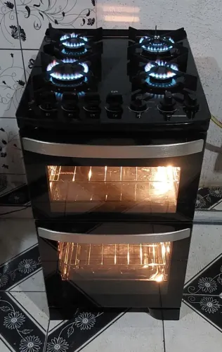 ÓTIMO FOGÃO ELECTROLUX 4 BOCAS DE 2 FORNO SEMI NOVO 