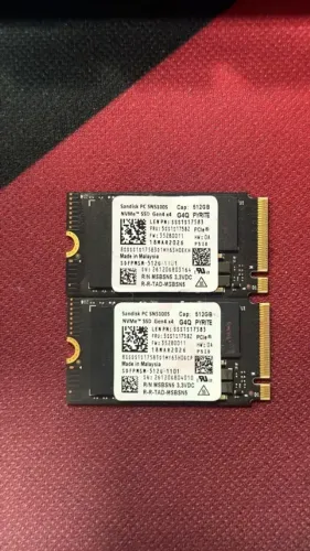 SSD NVMe 512GB 4.0! Novo!