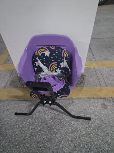 Cadeirinha Toy Dianteira Passeio Bebê + Adaptador Aheadset Cor Lilás